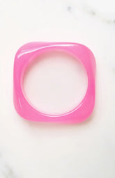 Bernie Pink Resin Bangle