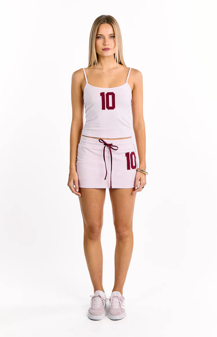 Karey Pink Jersey Top